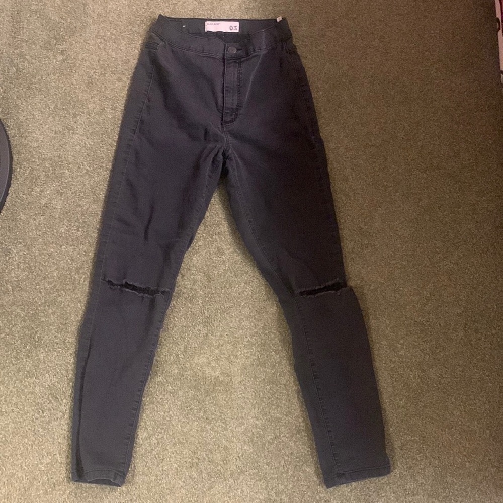 Black Denim Jeans